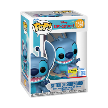 FUNKO POP! Vinyl Figur Disney Lilo und Stitch Stitch on Surfboard 1594 Con Special